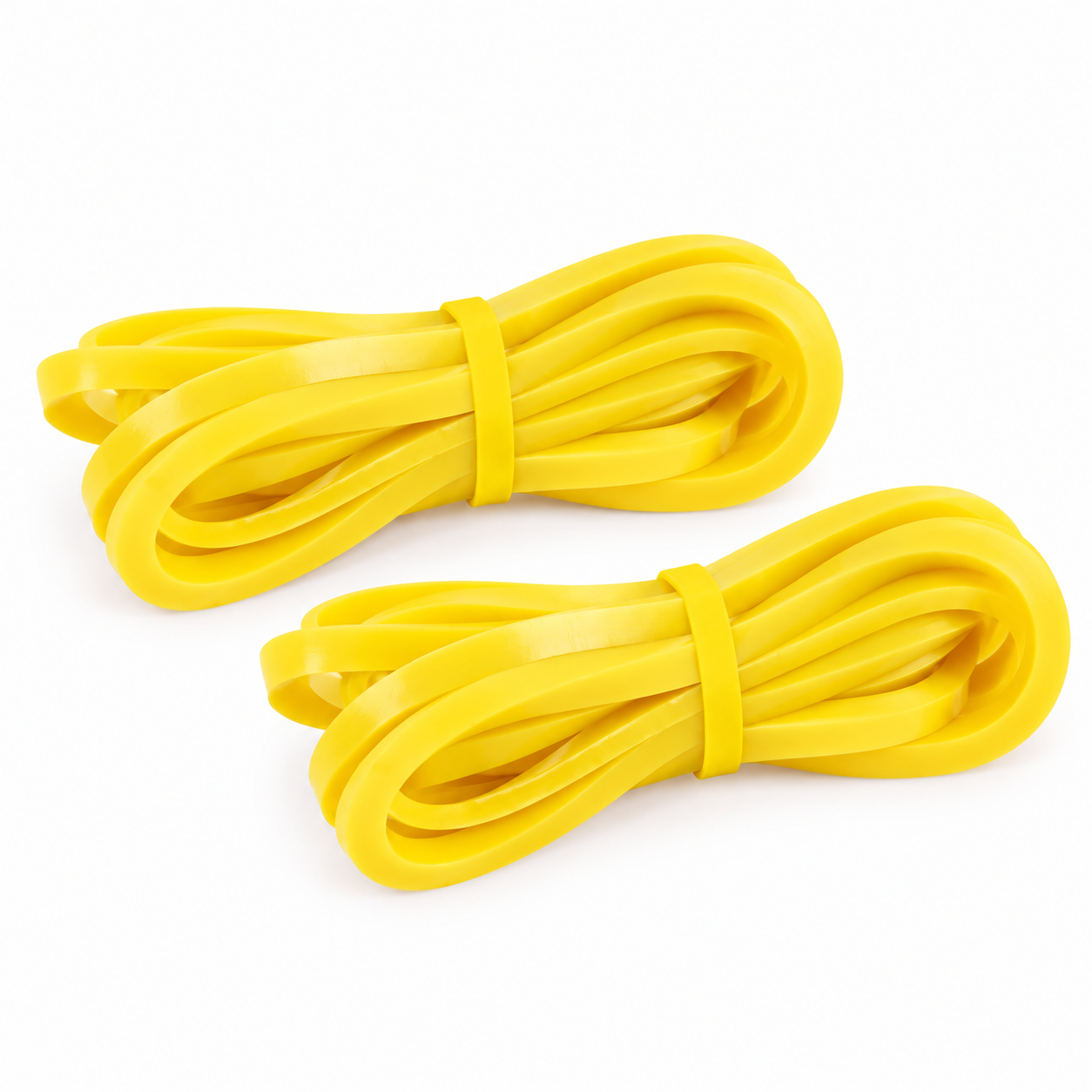 The two resistance bands included in the SoloMend kit